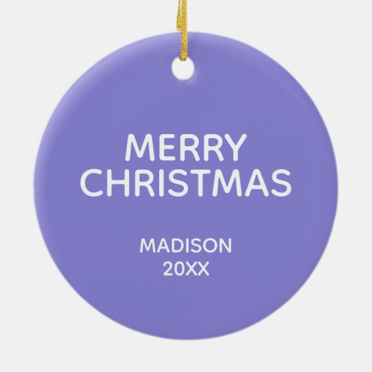 Alpha Chi Omega | Kleine Keramisch Ornament (Achterkant)