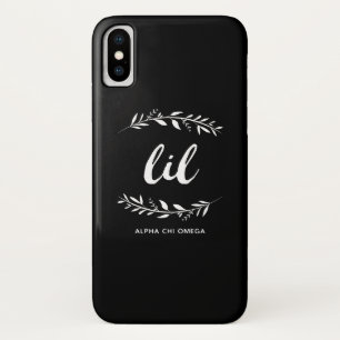 Alpha Chi Omega Kleine krans Case-Mate iPhone Case