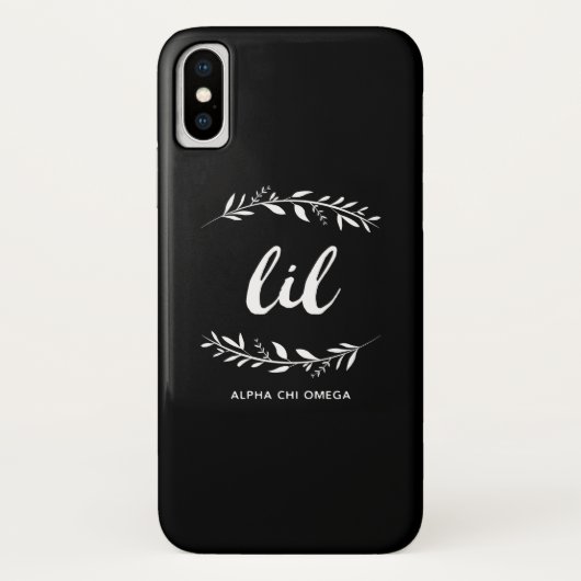 Alpha Chi Omega | Kleine krans Case-Mate iPhone Case (Achterkant)