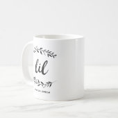 Alpha Chi Omega | Kleine krans Koffiemok (Voorkant links)