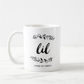 Alpha Chi Omega | Kleine krans Koffiemok (Links)
