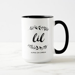 Alpha Chi Omega Kleine krans Mok
