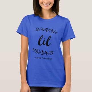 Alpha Chi Omega | Kleine krans T-shirt
