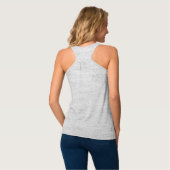 Alpha Chi Omega | Kleine krans Tanktop (Volledige Achterkant)