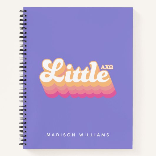 Alpha Chi Omega | Kleine Notitieboek (Voorkant)