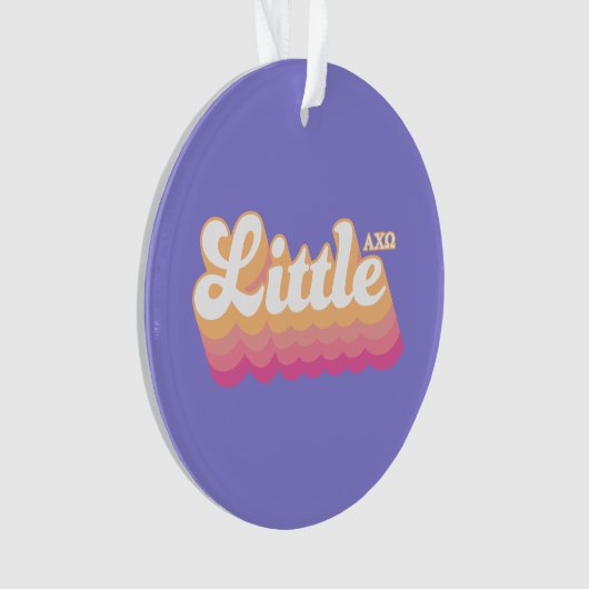 Alpha Chi Omega | Kleine Ornament (voorkant)
