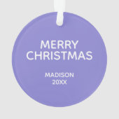 Alpha Chi Omega | Kleine Ornament (achterkant)