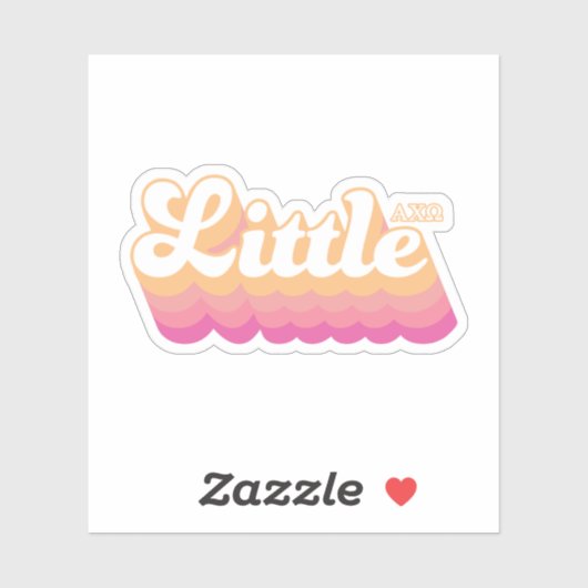 Alpha Chi Omega | Kleine Sticker (Vel)