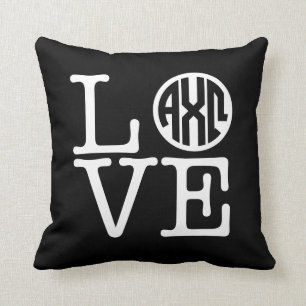 Alpha Chi Omega Liefde Kussen