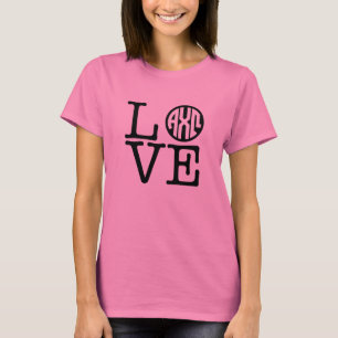 Alpha Chi Omega   Liefde T-shirt