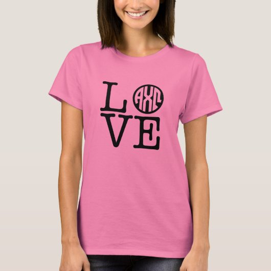 Alpha Chi Omega | Liefde T-shirt (Voorkant)