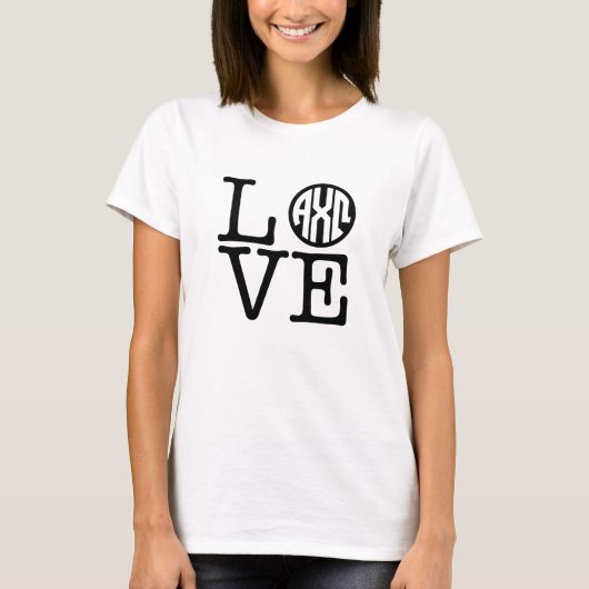 Alpha Chi Omega | Liefde T-shirt (Voorkant)