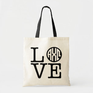 Alpha Chi Omega   Liefde Tote Bag