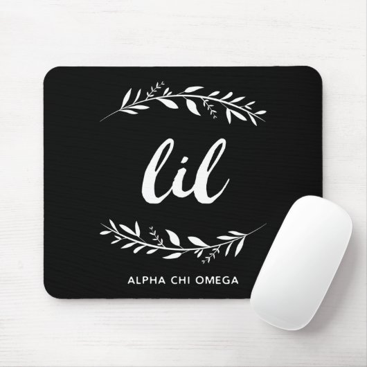 Alpha Chi Omega | Lil Wreath Muismat (Met muis)
