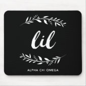 Alpha Chi Omega | Lil Wreath Muismat (Voorkant)