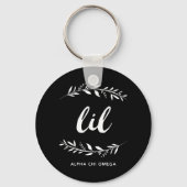 Alpha Chi Omega | Lil Wreath Sleutelhanger (Voorkant)