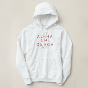 Alpha Chi Omega   Opgericht in 1885 Hoodie