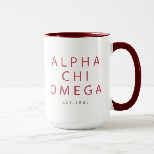 Alpha Chi Omega | Opgericht in 1885 Mok (Rechts)