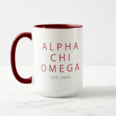 Alpha Chi Omega | Opgericht in 1885 Mok (Links)