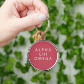 Alpha Chi Omega | Opgericht in 1885 Sleutelhanger (Hand)