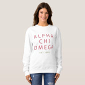 Alpha Chi Omega | Opgericht in 1885 Trui (Voorkant volledig)