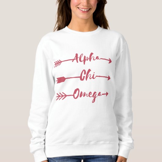 Alpha Chi Omega | Pijlen Trui (Voorkant)