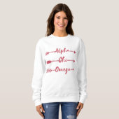 Alpha Chi Omega | Pijlen Trui (Voorkant volledig)