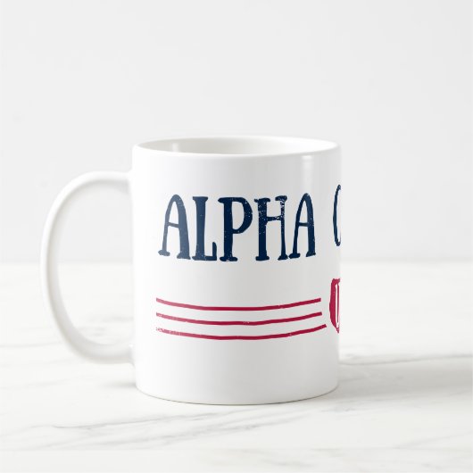Alpha Chi Omega - Verenigde Staten Koffiemok (Links)