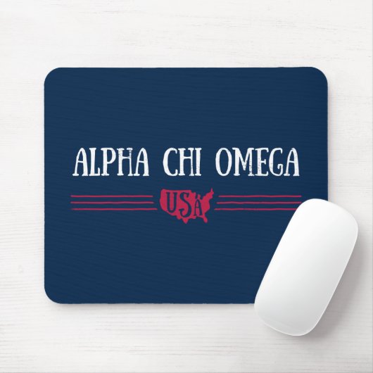 Alpha Chi Omega - Verenigde Staten Muismat (Met muis)