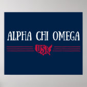 Alpha Chi Omega - Verenigde Staten Poster (Voorkant)