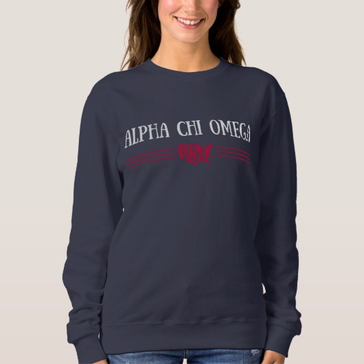 Alpha Chi Omega - Verenigde Staten Trui (Voorkant)