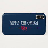 Alpha Chi Omega - VS Case-Mate iPhone Case (Achterkant (horizontaal))