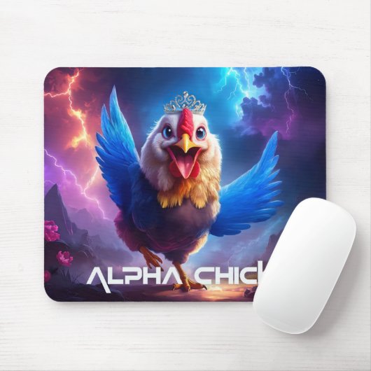ALPHA CHICK fun Muismat (Met muis)