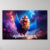 ALPHA CHICK leuk poster (Voorkant)
