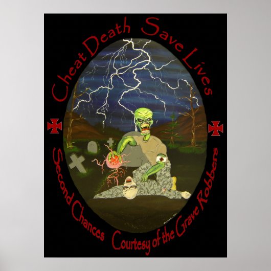 Alpha Company 86th CSH (TF MOSUL, IRAQ) Poster (Voorkant)