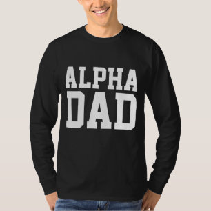 ALPHA DAD MANNEN-SHIRTS T-SHIRT