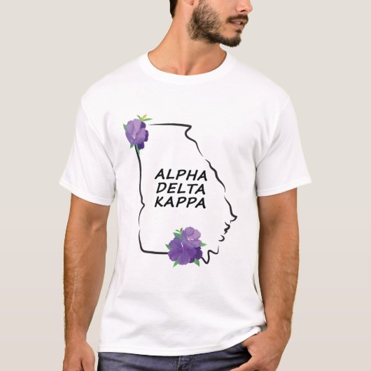 Alpha delta kappa t-shirt (Voorkant)