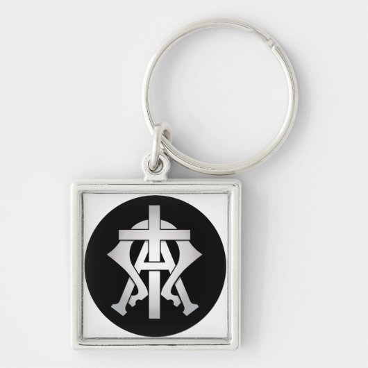 Alpha en Omega Sleutelhanger (Voorkant)