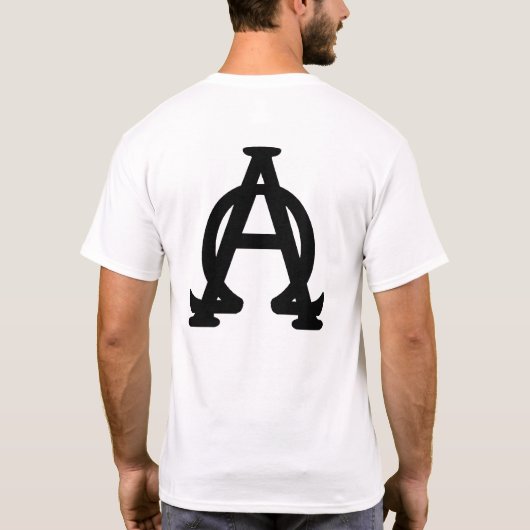 Alpha en Omega T-shirt (Achterkant)