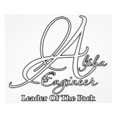 Alpha Engineer Foto Afdruk (Voorkant)