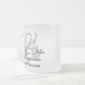 Alpha Engineer Matglas Koffiemok (Voorkant links)