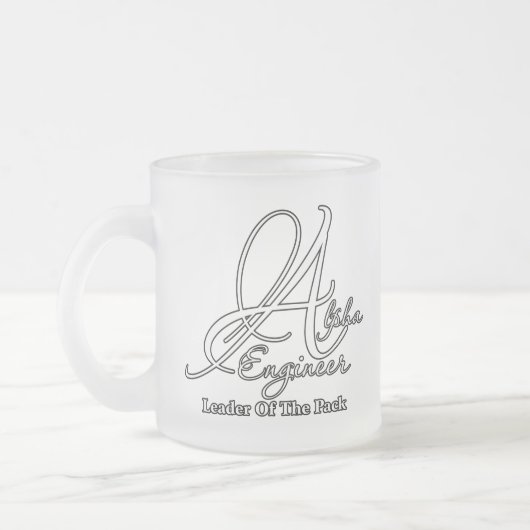Alpha Engineer Matglas Koffiemok (Links)