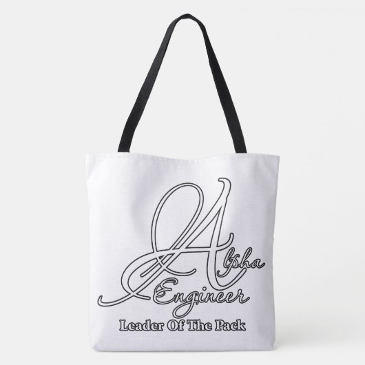 Alpha Engineer Tote Bag (Achterkant)