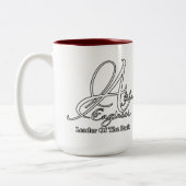 Alpha Engineer Tweekleurige Koffiemok (Links)