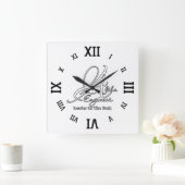 Alpha Engineer Vierkante Klok (Huis)