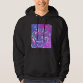 Alpha Face Angry Leader Wolf Hoodie (Voorkant)