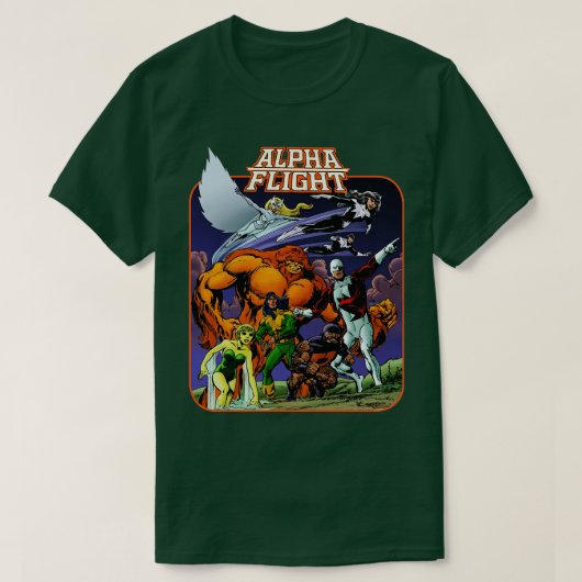 Alpha Flight exclusief T-shirt (Design voorkant)