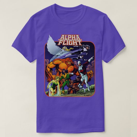 Alpha Flight exclusief T-shirt (Design voorkant)