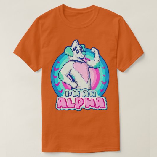Alpha Furry T-shirt (Design voorkant)