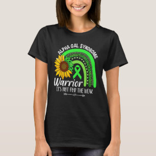 Alpha Gal Syndroom Shirten, Zonnebloem Regenboog A T-shirt